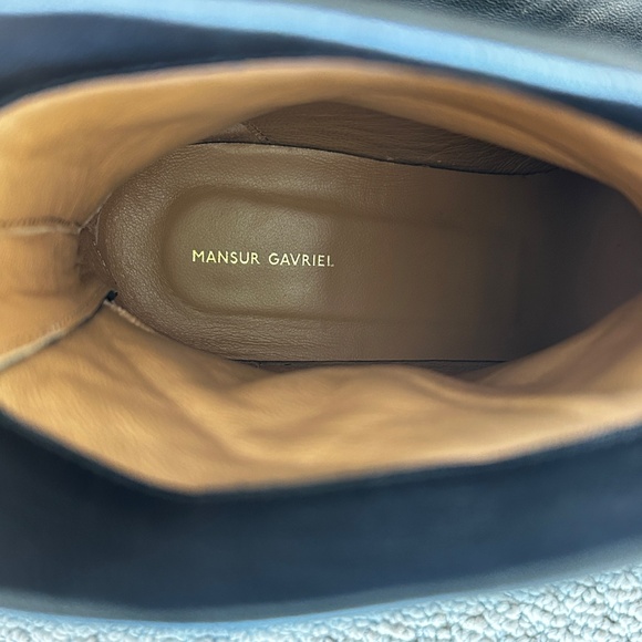 Mansur Gavriel Glove Bootie Boot Black Leather 7.5 - Picture 8 of 10